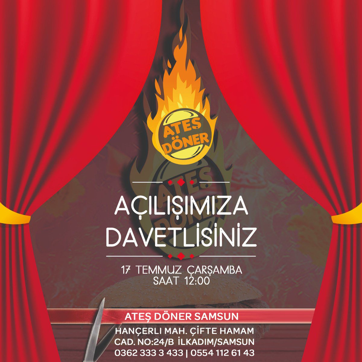 atesdoner_net's tweet photo. #samsun #döner #ilkadım https://t.co/t6lfmY5zOv