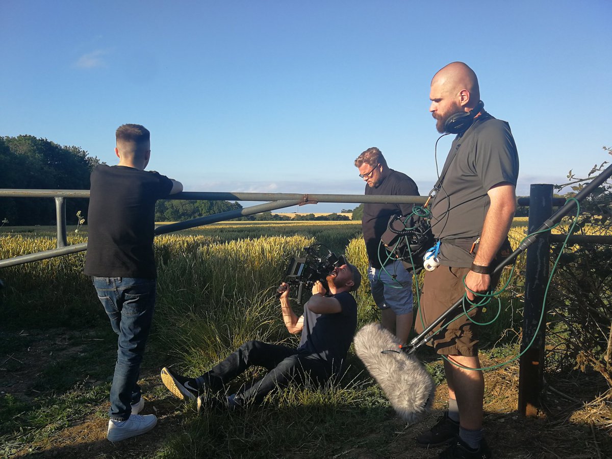 RetreatFeature's tweet photo. Day 1 of #filming - two locations & lucky with the weather! Some really cool shots already. #Cast & #filmcrew doing a great job. The #RetreatFeature film #roadtrip is well and truly underway 🎥🎬 https://t.co/UmHuqVfvZm