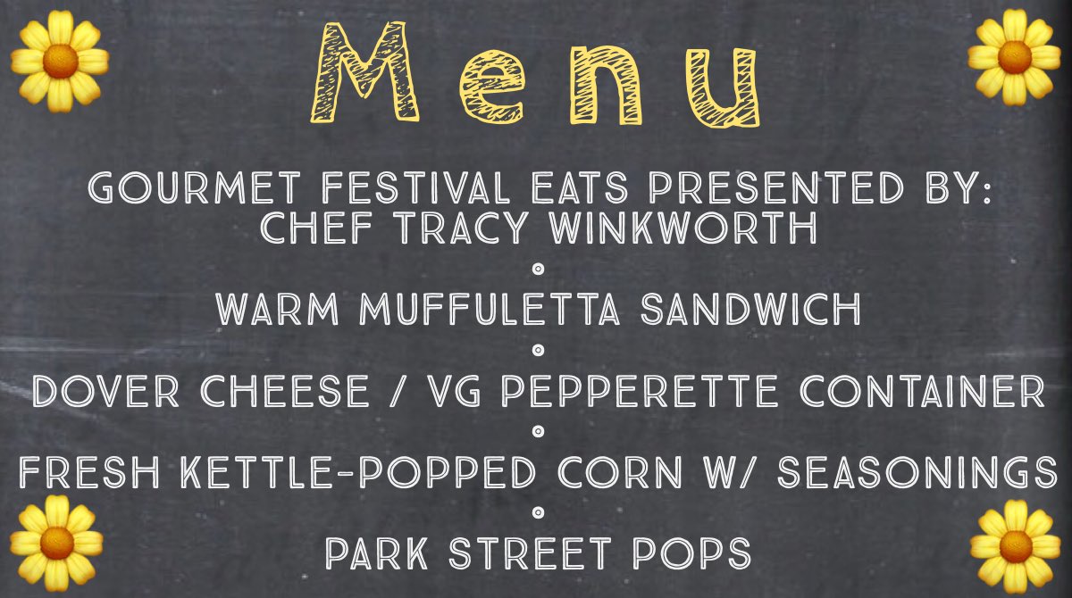 WaterfordOTH's tweet photo. #MenuReveal! Besides enjoying local wine, brew &amp; cider, guests @WhistlingG @sultansofstring show have some delish eats to look forward to! @belworthhouse has prepared a DELECTABLE menu, 
Music at 7PM, but bar &amp; food service open at 6:30 to all GA pass holders. https://t.co/gSZowknI8F