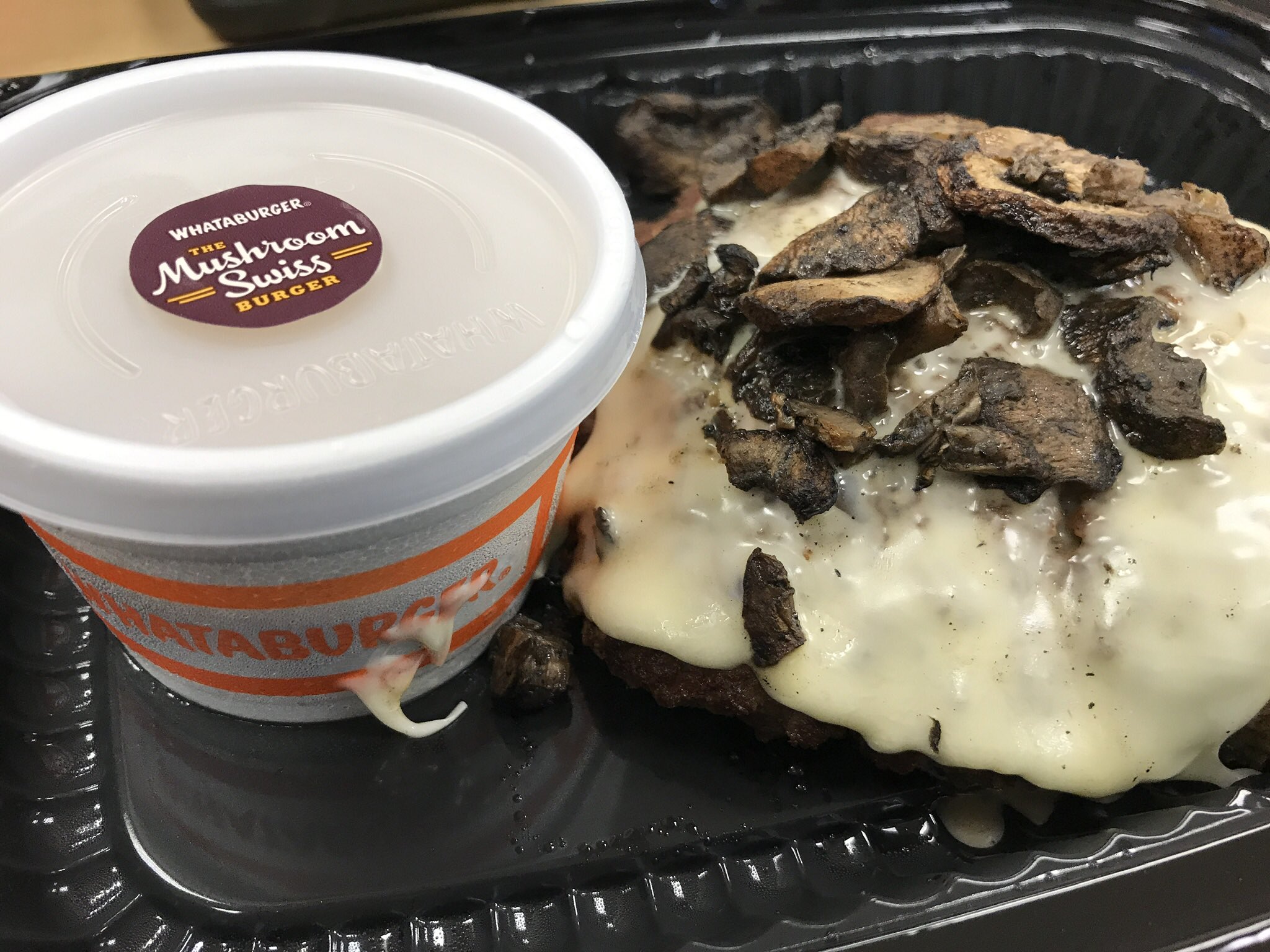 Whataburger® on Twitter "The Mushroom Swiss Burger is back in orbit
