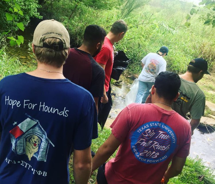 TXSTSigTau's tweet photo. Interested in rushing one of Texas State’s oldest fraternities on campus? Rush Sig Tau! Fill out this form for more information today! #TXST23 #TXST22.  https://t.co/hTaFJgwMLn https://t.co/p7PhvgHZzn