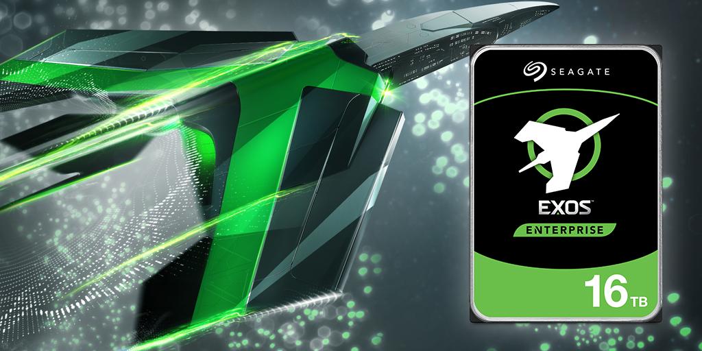 Exos X16—the world’s highest capacity 3.5-inch 7200 RPM drive. seagate.media/6019TK43l

This helium-based enterprise drive delivers 33% more petabytes per rack compared to 12TB drives while maintaining the same small footprint for a reduced overall total cost of ownership.