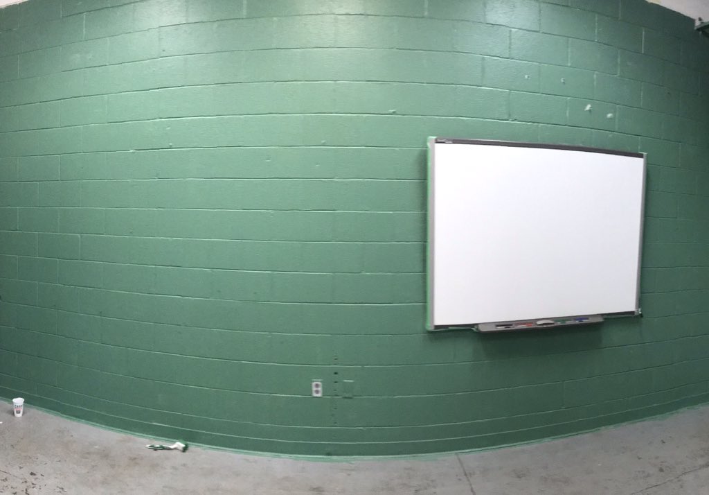 Renovations happing now in the LHS Ag room.... we’re going green 😬