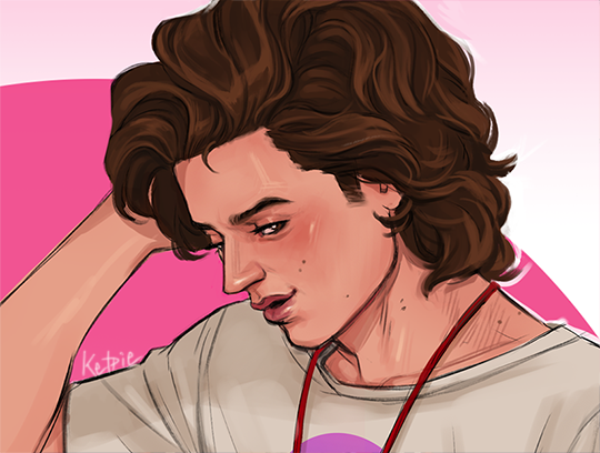 KelpieEarnest's tweet photo. I got an ask on tumblr about uniform reverse and... I just had to. Even if it feels a bit cursed 🤣 #Harringrove #billyhargrove #steveharrington #StrangerThings https://t.co/jUrsJu0N9V