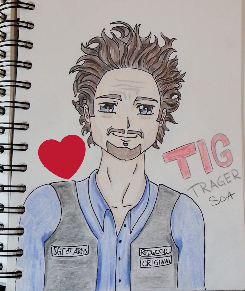 Another #Fanart of @SonsofAnarchy 's #TigTrager aka @KimFCoates 

#sonsofanarchy #soa #KimCoates #Fan #RedwoodOriginal #Charming #Sgtatarms