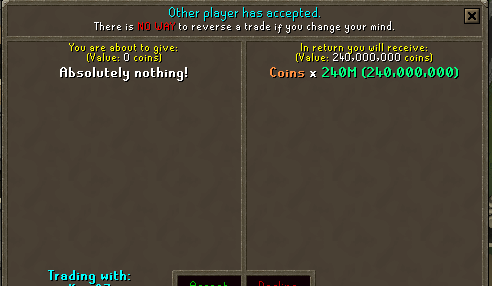 ZoonixSwaps's tweet photo. 240M OSRS -> 1272M RS3 https://t.co/Lb7qCiiPs9
