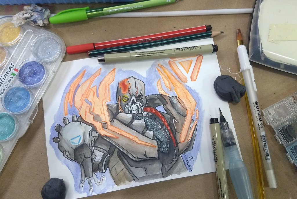 Therot0's tweet photo. PROJECT: Pyke !
#ArtofLegends #LeagueOfLegends #Watercolor #projectSkins #pyke https://t.co/4hgRmGhmqZ