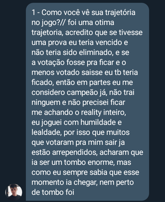 PsicaBrooke's tweet photo. @planteumbruno foi um dos eliminados de quinta e com seu jeito " Bruno de ser ", ele soltou o verbo em nossa entrevista. 
" joguei com humildade e lealdade "
" ela sempre foi essa sonsa e fracassada " 

#Friends4 
@Friendsreality
@Ricksantosof https://t.co/9o1nxuUZww