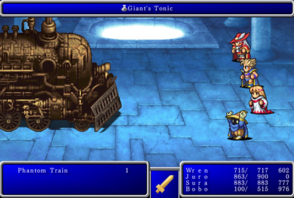 everysingleff's tweet image. All aboard the Phantom Train. #everysinglefinalfantasy
#everysingleff
#finalfantasy
#squareenix