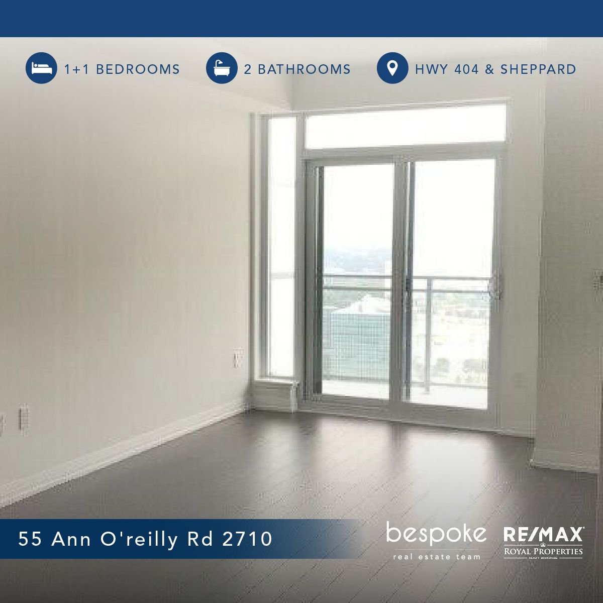 bespokereteam's tweet photo. CONDO FOR LEASE in Toronto
A move-in ready beauty located near Highway 404 &amp; 401. 🏠 Has a bedroom, den, 2 bathrooms, &amp; SS/ kitchen. PLUS++ access to a 24 Hr concierge, fitness studio, pool &amp; more. Enjoy quick commutes to Fairview Mall! 

DM us now and move in tomorrow! https://t.co/dgLVPvkehf