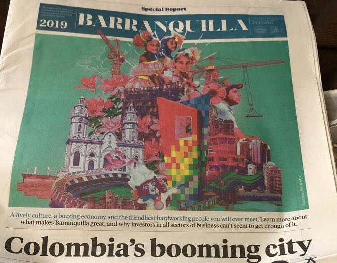 ProBaq's tweet photo. ‘Barranquilla, ciudad en auge de Colombia’ así nos destaca el diario @MiamiHerald en su reporte especial, donde destaca el progreso que ha tenido la ciudad en la última década en materia de educación, salud, infraestructura, entre otros aspectos. @elheraldoco https://t.co/v4LtQMMCfF