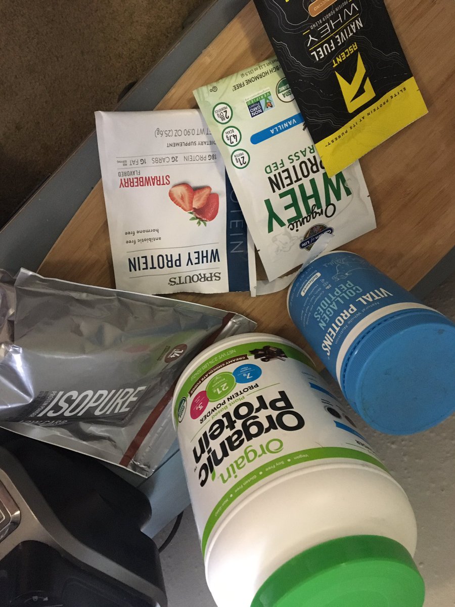 I was looking at my pantry assortments of protein and it dawned on me. Protein supplements are like baby formula for adults.