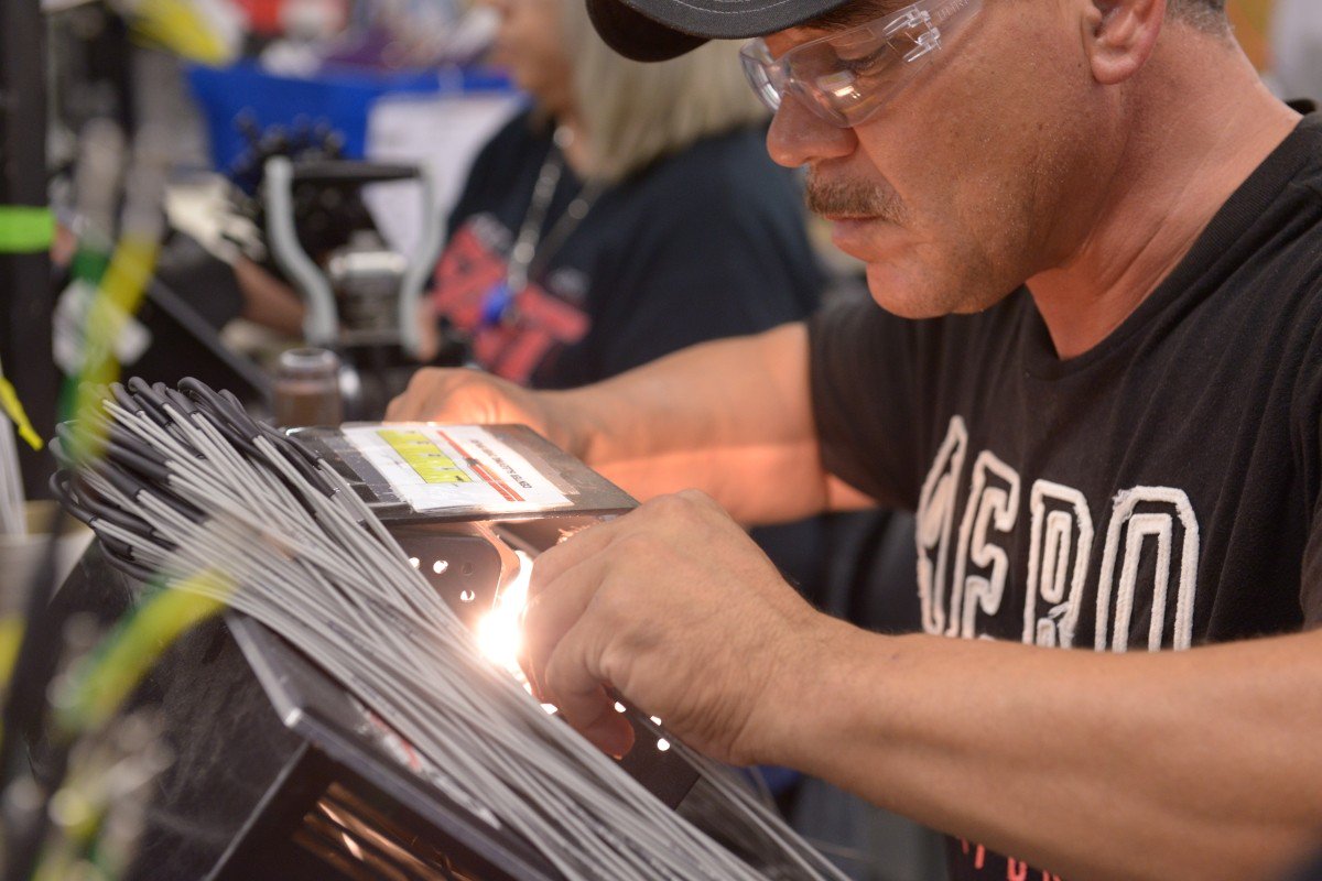 CompassMade's tweet image. When you're designing, building, and #manufacturing intricate wire and cable harnesses, it requires a great amount of precision. Here are some #BTS shots of our #team members meticulously creating products for our customers. And as always, we Plug One Test One as we go!