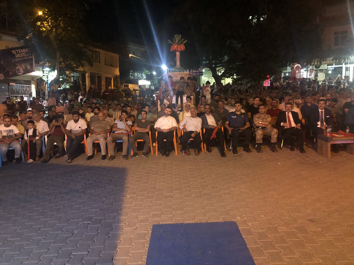 15 Temmuz’u unutmadık unutmayacağız