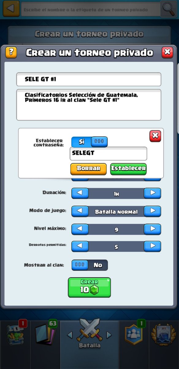 Hoy primer torneo y bracket para entrar a la selección de Guatemala! SUERTE

Inicia: 7:00PM GT