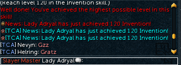 Adryal_TCA's tweet photo. Got 120 invention and constitution pet couple days ago #Runescape #Petscape 😀😍 https://t.co/38R15Md8yA