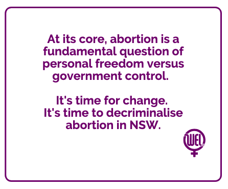welaust's tweet photo. It's time to decriminalise abortion in NSW.
#nswpol https://t.co/HvIlXWoM5C
