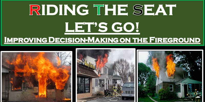 ffxfirerescue's tweet photo. This Wednesday and Thursday! A few spots left each day! Attention all area fire and rescue service personnel! FREE training! Riding The Seat: LET’S GO! Improving Decision-making on the Fireground. Learn more and sign up: https://t.co/8m94GOrJ8z #FCFRD #Training https://t.co/yh1Z4a7Kbf