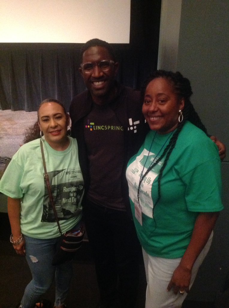 tanyania's tweet image. Today was a good day. Day #3 @NPLINYC #NPLI2019 #rampingupforthenextdecade @mrsebjohnson @LINC_PD @jasontoddgreen #technologydebate @PrincipalHicks