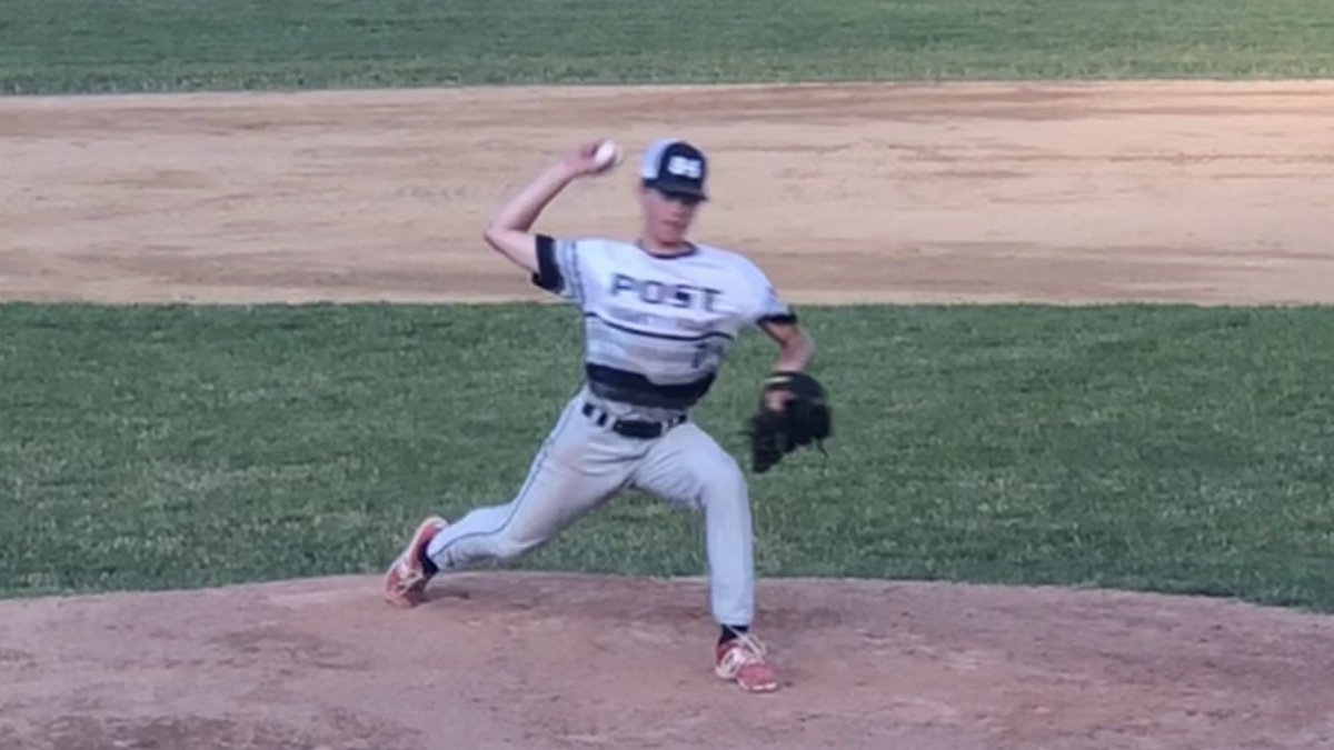 John_K_Seaver's tweet photo. Final
@post84baseball 7
@post37baseball 2
Jacob Colby throws a complete game for the win. 
Post84 (9-8) moves a full game ahead of Bennington in the South. 
 #vtlegion https://t.co/bC2DaUIBo6