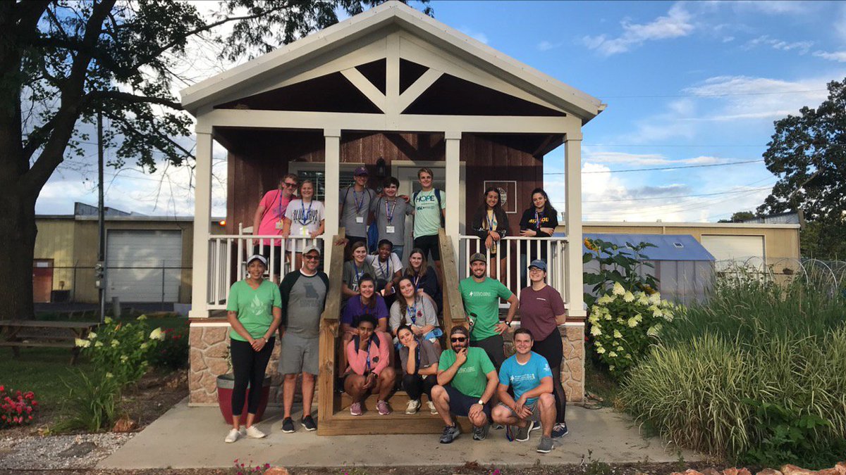 "Talent is universal, opportunity is not." 

Truly enjoyed hearing from Nate Schlueter and visiting/serving at Eden Village. Chronic homelessness is a big issue in SGF, but this organization is making a difference. gatheringtree.org/eden-village# #MPAA2019