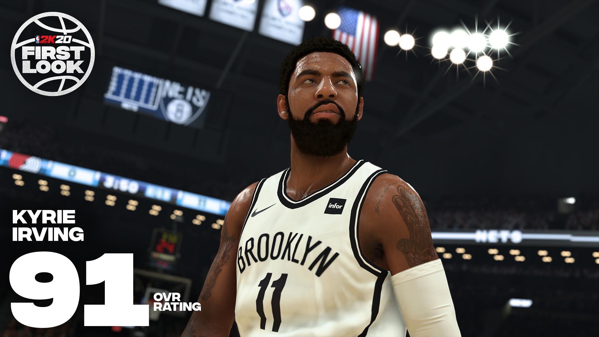 Nba 2k20 hotsell brooklyn nets jersey