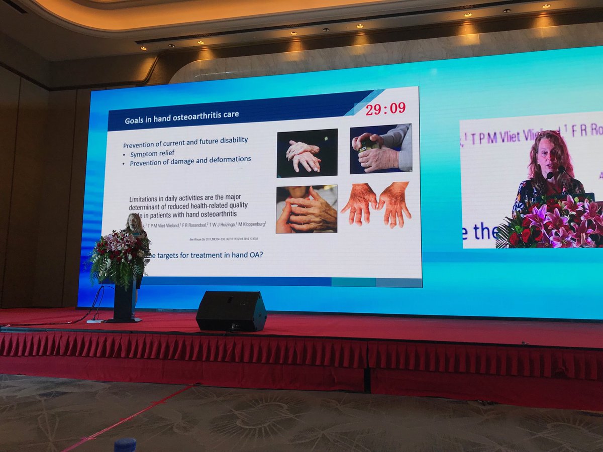 ProfDavidHunter's tweet image. There are multiple therapeutic options for someone disabled by hand #osteoarthritis