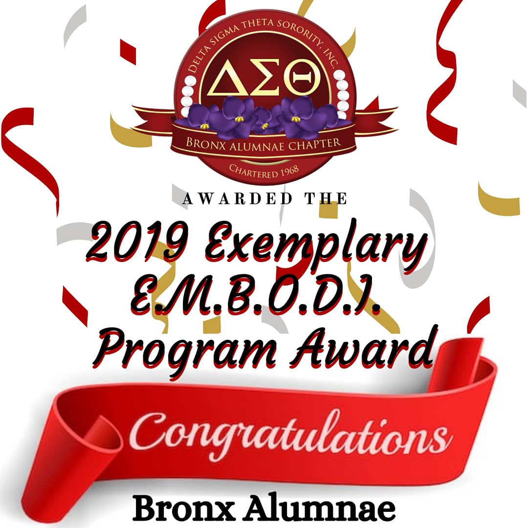Eastern Region 2018-19 Chapter Awards &amp; Recognition 
🎉🎉🎉CONGRATULATIONS BRONX ALUMNAE CHAPTER🎉🎉🎉
#DSTconvention2019 #ERinNOLA #CrimsonExcellence
<a href="/easternregdst/">EasternRegionDST</a>