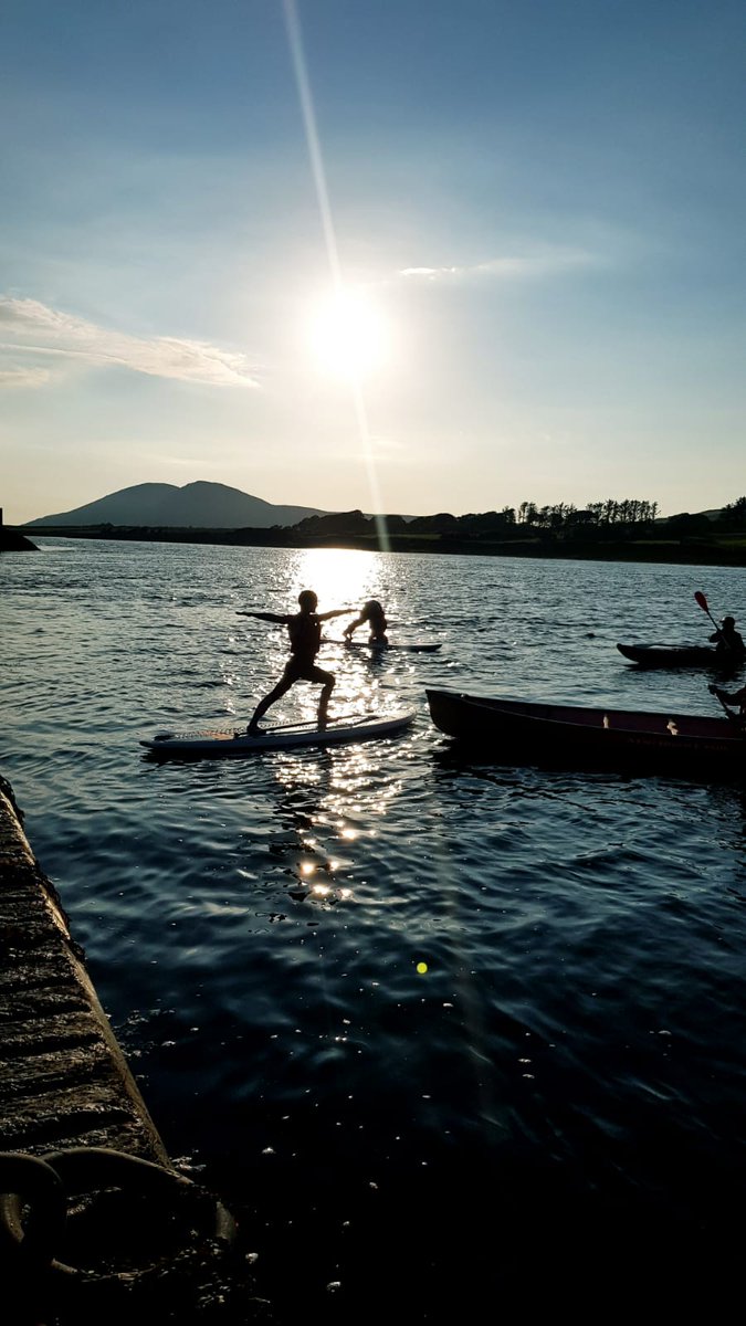 cahersiveentown's tweet photo. #paddleboarding and #yoga in #Cahersiveen on the #river #fertha is pure bliss. Paddle and sea water sports and time for you yoga studio. https://t.co/1Of5SMcblV