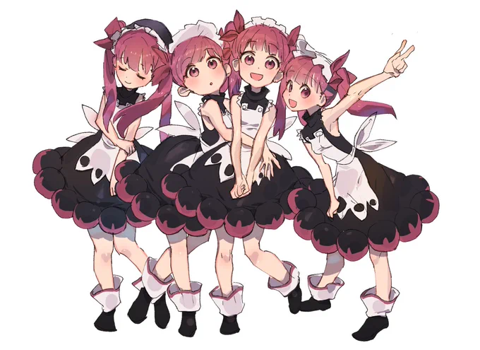 2019前半はずっとケムリクサのファンアート描いてました、楽しかった。 #写真を4枚晒したらrtがきてフォロワーがぶわーって増えると聞いて 
