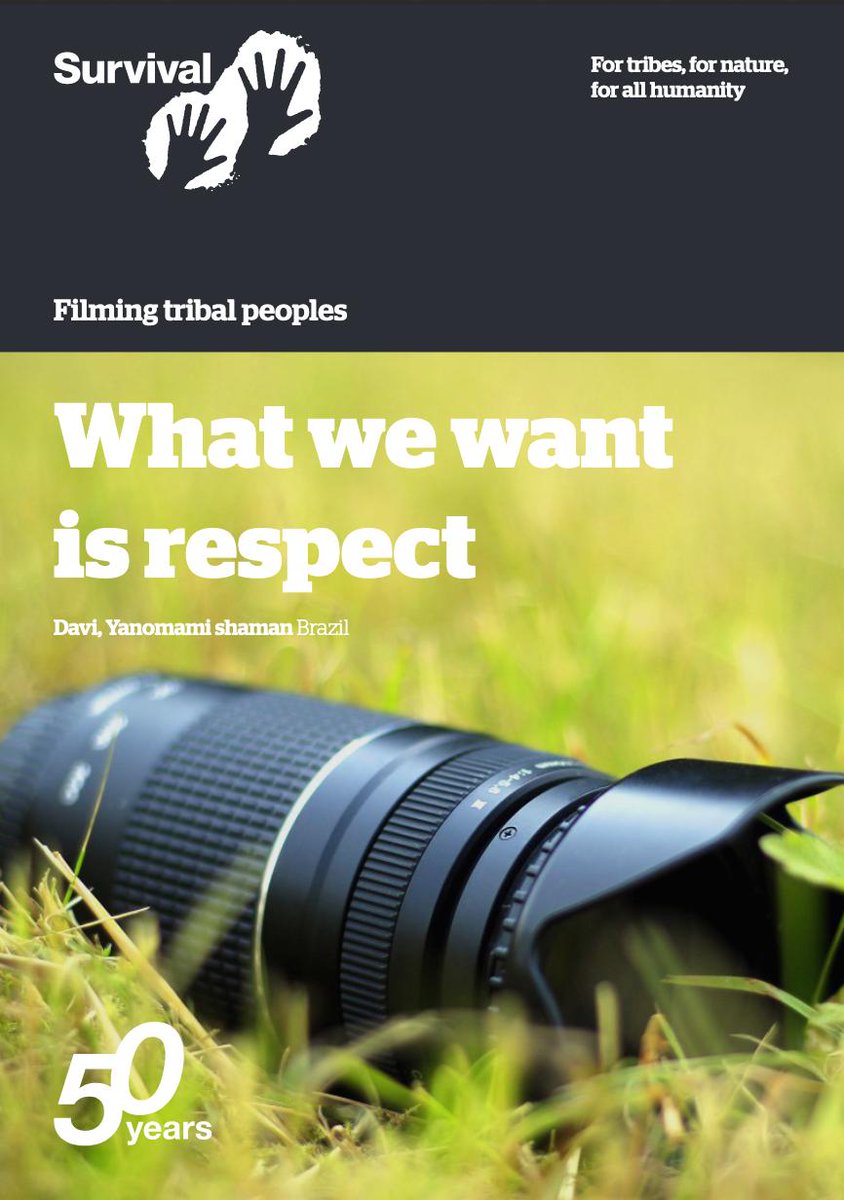 We think tribal peoples should tell their own stories. <a href="/Channel4/">Channel 4</a>'s #ExtremeTribe about "Pygmy" peoples is a sad throwback to a colonial style of documentary. Livia Simoka should have read <a href="/Survival/">Survival International</a>'s guidelines to filming with tribal peoples: assets.survivalinternational.org/documents/1741…