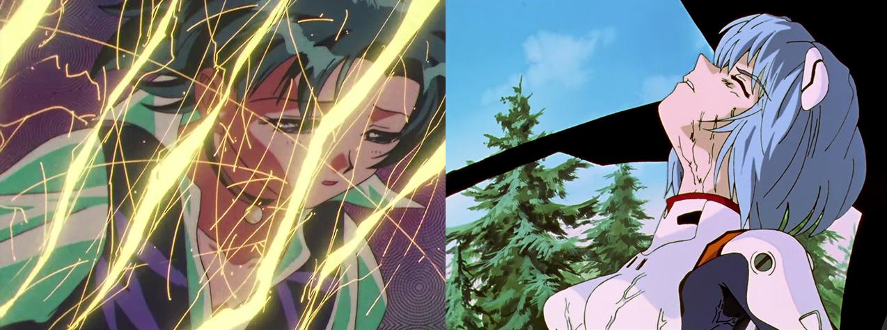 Sailor Moon Trivia 🌙 on Twitter: "A scene in episode 23 of Evangelion