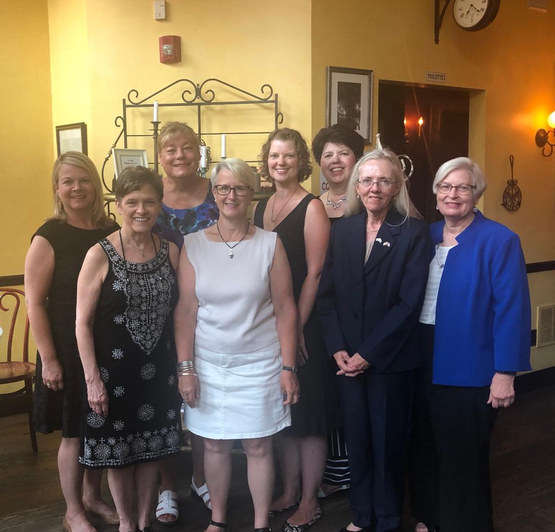 VoicesforFrench's tweet image. Attending the Palmes dinner this evening at Bistrot la Minette at #AATF19