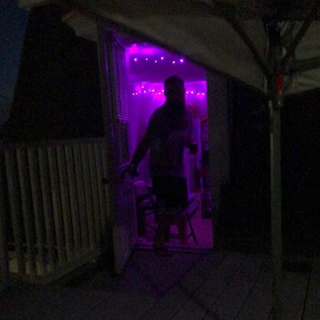 DaynaWunderkind's tweet photo. I love my purple kitchen 💜 #purplekitchen #foreverstringlights #ilovemynewhouse #shotfrom #fortymctowerface #ourfort #thirddecklife #enjoytheoutdoors https://t.co/3mhCuTmxbn https://t.co/Tx3Rq0eCUD