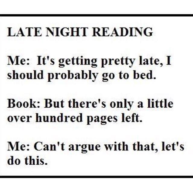 If this doesnt describe me to a T...
#WhatAreYouReading #PickUpABook #PutDownThePhones