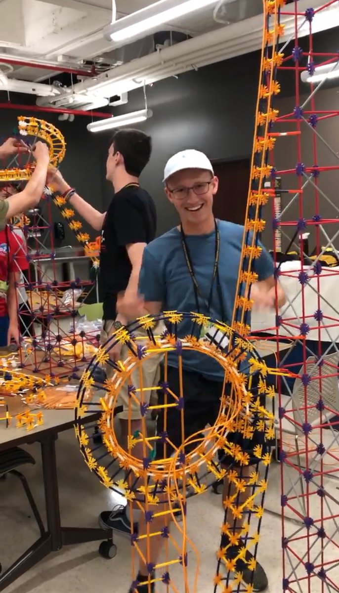MarkPerryCPA's tweet image. STEP 2019 Engineering Camp at Purdue University. Future engineers designing roller coasters that we’ll be riding in theme parks ten years from now! #step2019 #Purdue