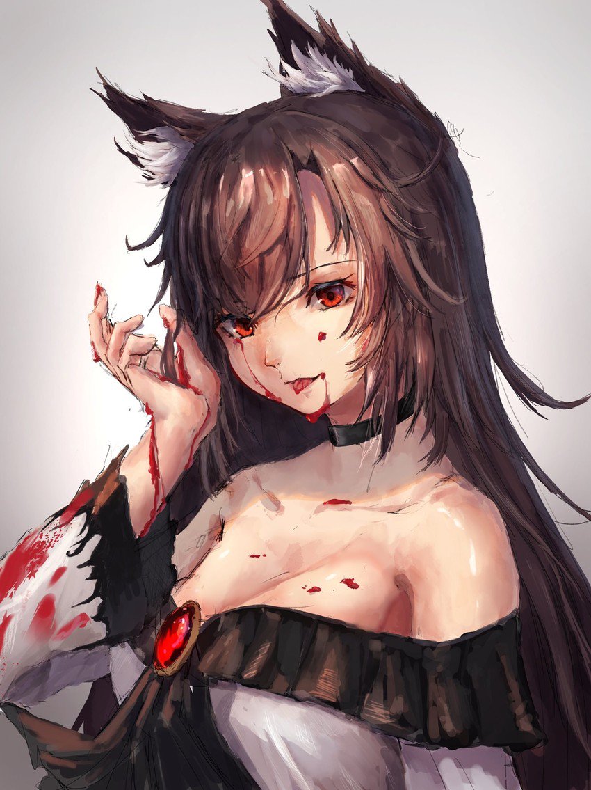 Twitter 上的 Rebanon 東方 東方project 壁紙 アイコン イラスト 今泉影狼 血が似合っててかっこいい T Co Zz7lgjiu0x Twitter