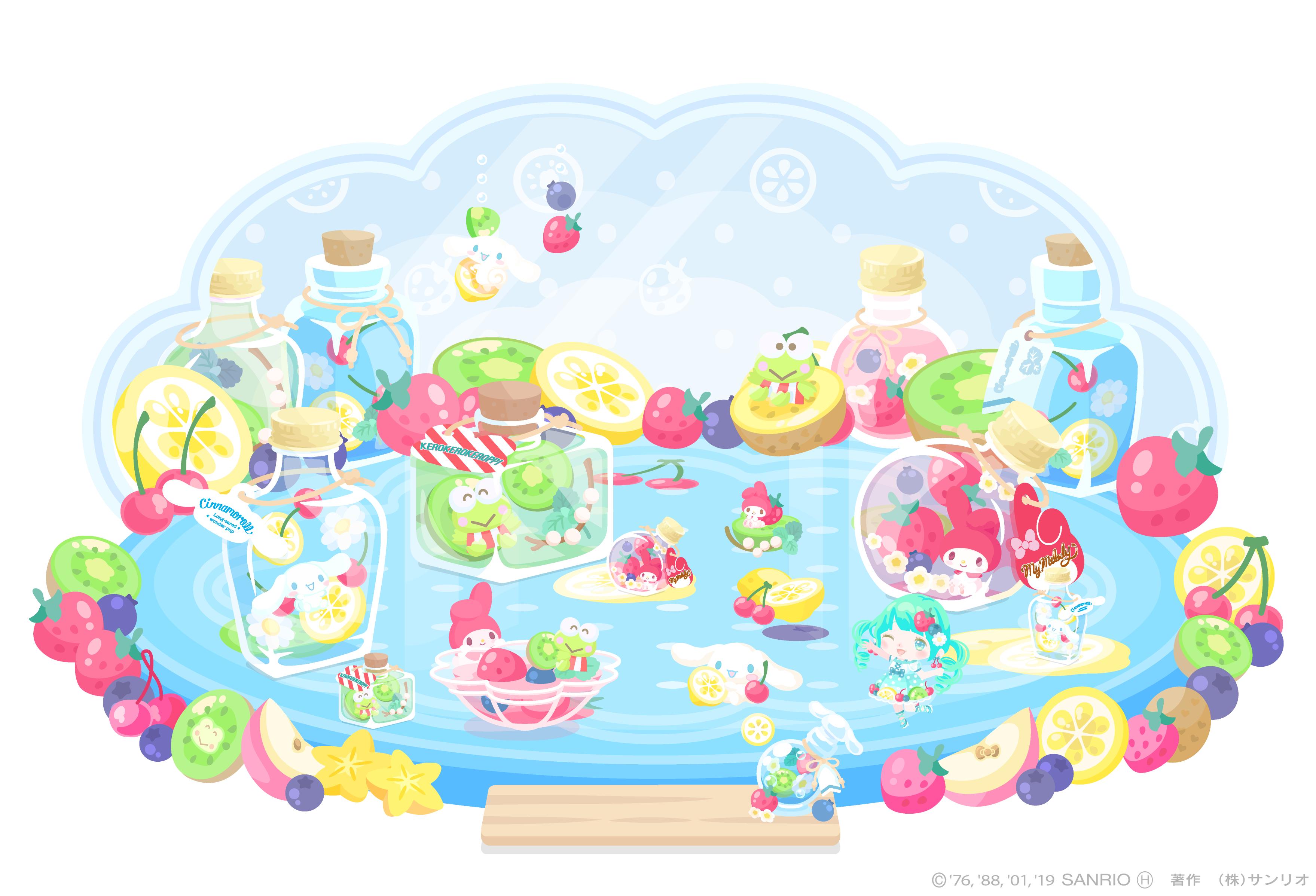 新品未開封】Fruit Herbarium サンリオキャラクターズ リーメント