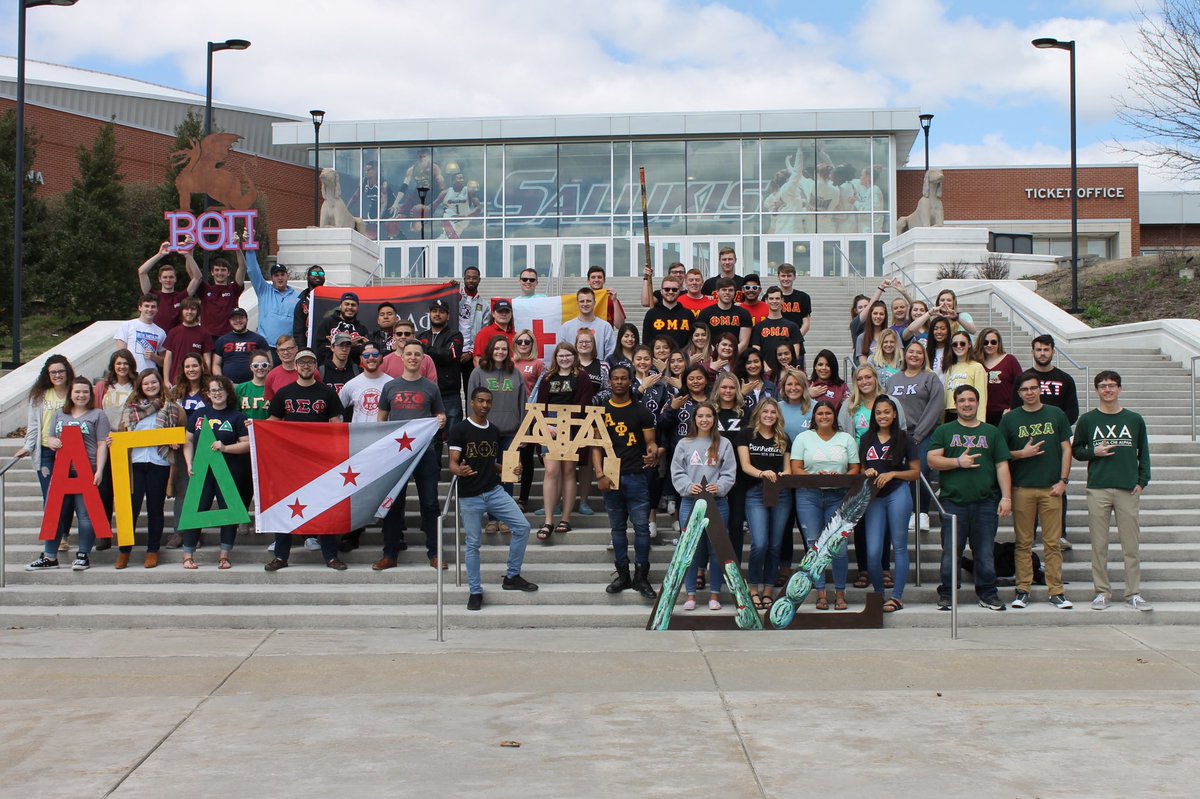 SIU_FSL's tweet photo. All Greek photo from #SIUGW2019. Thanks, @kariijohnston 📸 https://t.co/E08ZBP1UbY