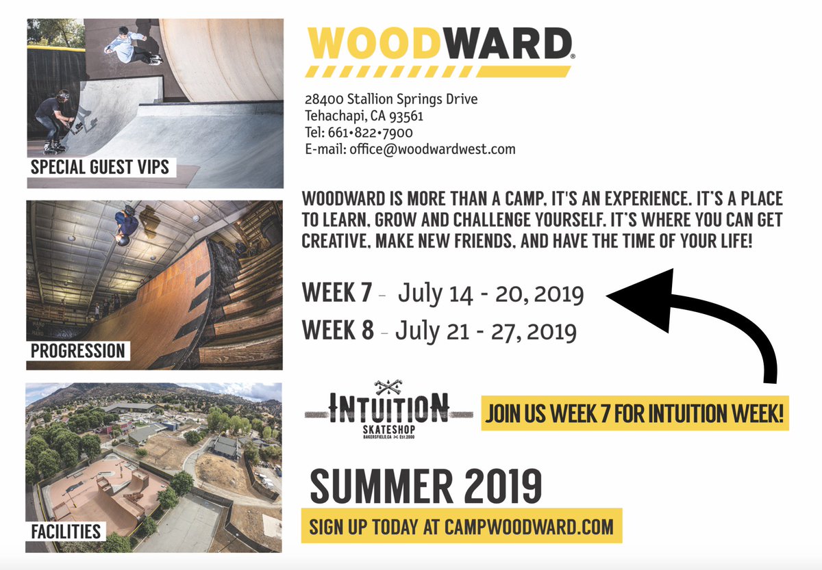 Intuitionskate's tweet photo. 🚧Intuition’s #brickandmortar location is closed July 15-20 for Intuition Week @woodwardwest 🚧 Online orders via 📲 https://t.co/rGwNv9k3yy will ship Tues/Thurs this week. 🙏🏻We appreciate your patience! #rollerblading #intuitionweek #woodwardwest @GoPro @ONEblademag #goals https://t.co/uZqVFjAlCV