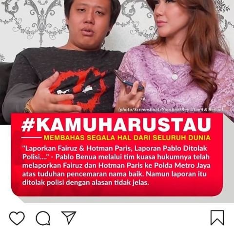 Yang tidak boleh dilawan di dunia ini : 
1. Tuhan 
2. Orang tua 
3. Hotman paris

#HotmanParis