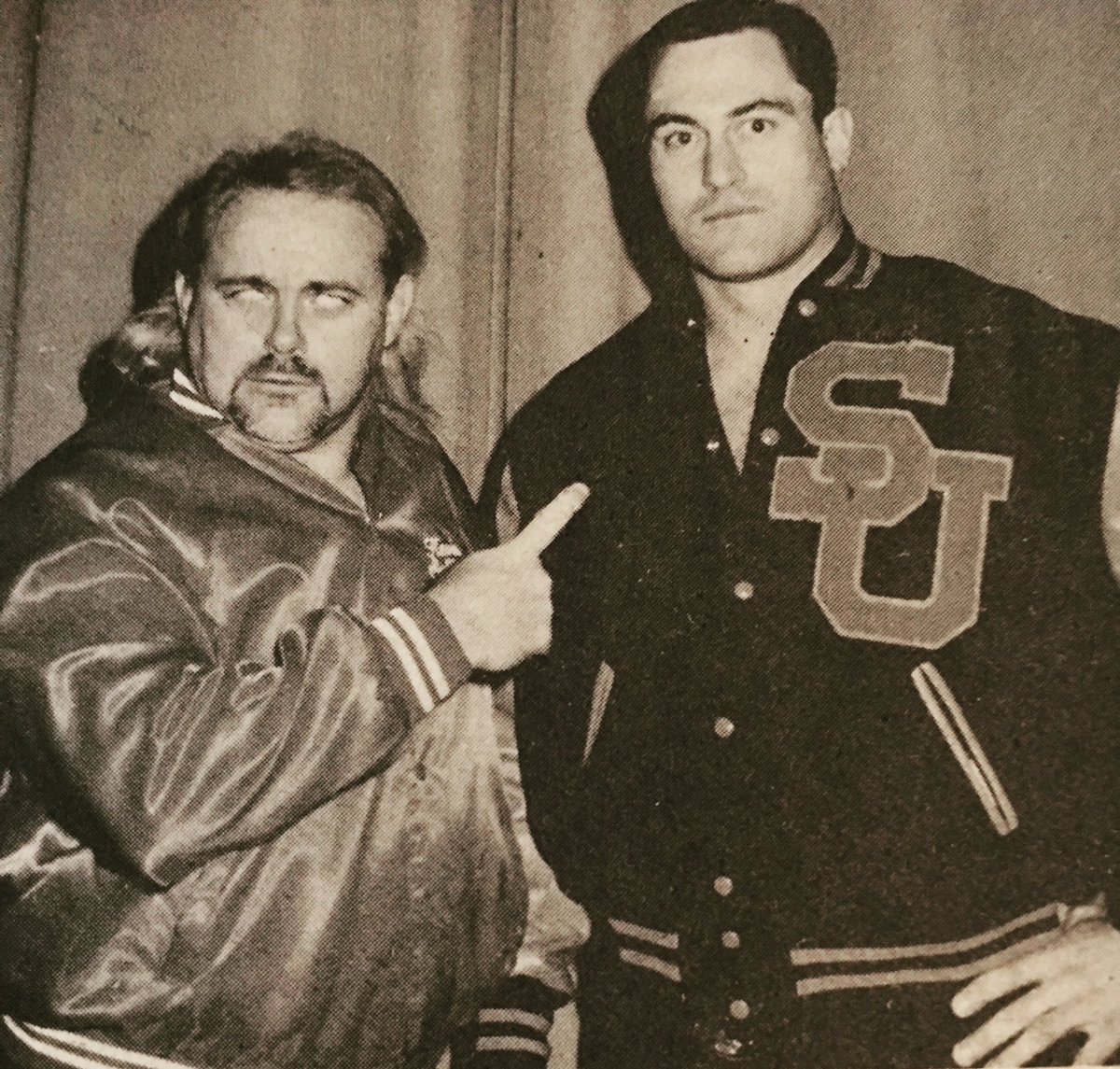 M_NightRiderFan's tweet image. Kevin Sullivan &amp;amp; Mike Rotunda #TheVarsityClub #KevinSullivan #TheTaskmaster #MikeRotunda #IrwinRSchyster #NWA #CWF #GCW #JCP #WWF #WCW #ProWrestling #ClassicProWrestling #Wrestling #WWE #ProWrestlingLegends #OldSchoolProWrestling