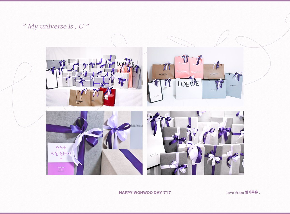 pinkmilk_ww's tweet photo. 🐱💜

#HAPPYWONWOODAY
 
원우의 24번째 생일을 축하하기위해 생일선물을 준비했습니다😊
1996년 7월 17일 떨어진 그별 
원우야♡
생일축하해🌟

#달빛보다_예쁜_원우야_생일축하해

@pledis_17 https://t.co/siBSmnneEb