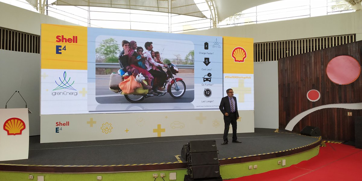 YourStoryCo's tweet photo. #igrenEnergi has developed a breakthrough Battery Management System which extends #EV viability, by improving battery performance and enabling beneficial usage models, by managing the mismatch between cells.
#ShellE4DemoDay @Shell_India #ShellE4StartupHub https://t.co/7gQNSojuxi