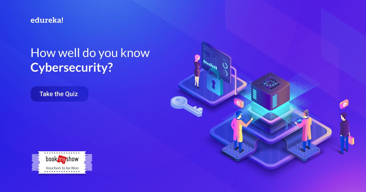 edurekaIN's tweet photo. Team #Trivia is back with a new challenge! 😇 Are you ready? 😎 Answer this fun #quiz on #Cybersecurity tools &amp; stand a chance to win #BMS vouchers &amp; cool #Edureka merchandise. Questions will be updated below at 11 am. Follow our page &amp; RT this post.

#TriviaTuesday #Contest https://t.co/P36mB5o2vv