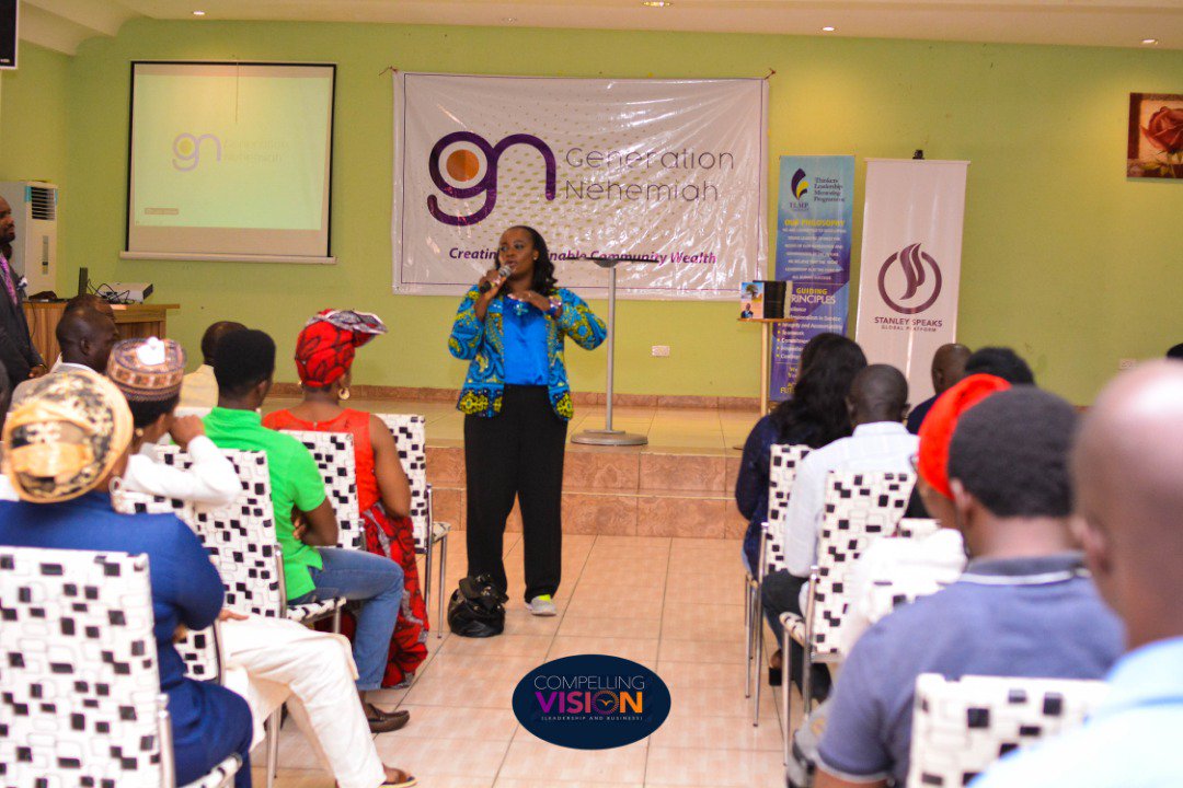 PPedeino's tweet photo. It's a wrap #CompellingVision I spoke on something I tagged 'Integrity of Self: Dare to be an Original' #Yola #GenerationNehemiah https://t.co/TItJ4czB3i