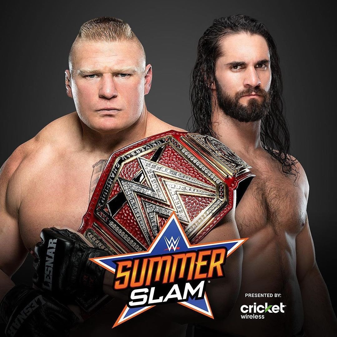MoneShield's tweet image. @WWERollins Has His Chance Redemption When Challenges #BrockLesnar For The #UniversalTitle  At #Sumnerslam-From @WWE Instagram!