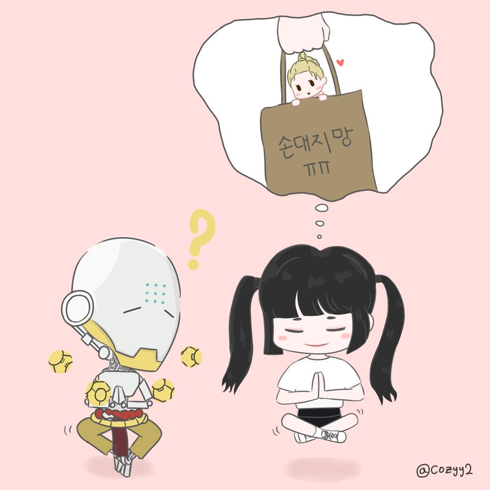 깨달음을 얻는(?) 모모 #모모 #사나 #Momo #Sana #TWICE #트와이스 #Fanart #MGMAVOTE