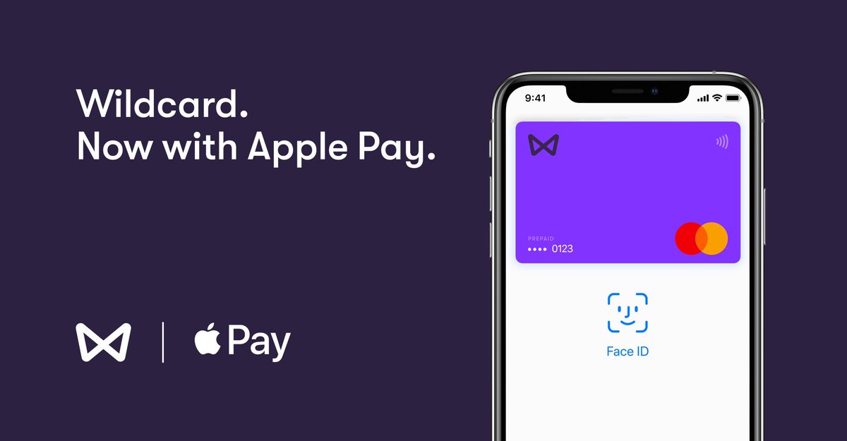You can now use your Wildcard with Apple Pay