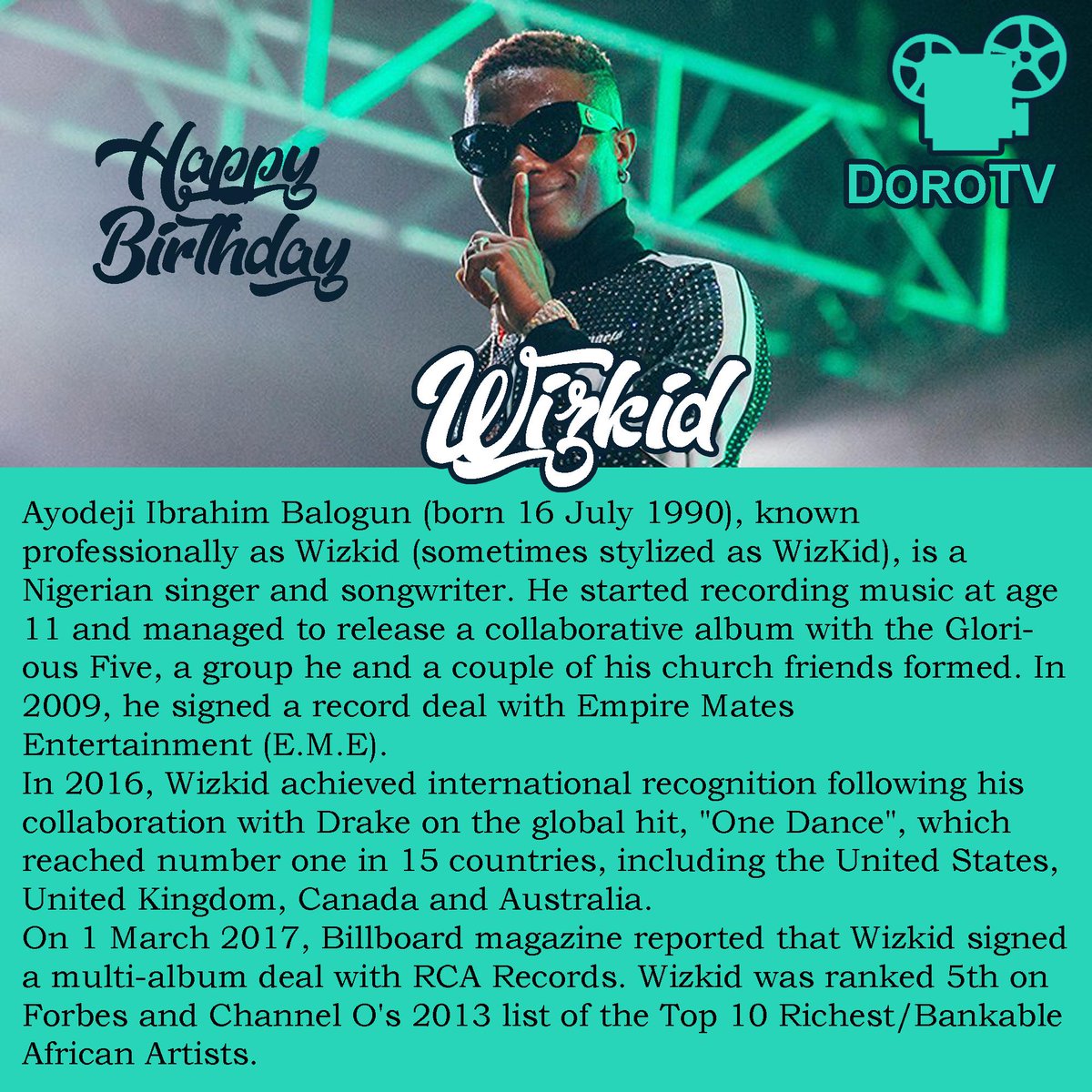dorotvent's tweet photo. #wizkid29
#TuesdayMotivation
#TuesdayThoughts
#Wizkidday
#Wizkidfc
Seyi Makinde
Martinelli
Saka
Can I DM
Kolasinac https://t.co/K2pQuQiEwQ